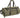 The Artemis | 20-In Two Tone Nylon Weekender Duffle