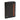 Jack Abrahams Goat Nappa Leather Tri-Fold Wallet Black/Cognac