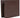 Jack Abrahams Goat Nappa Leather Bi-Fold Wallet with Flip ID Window Brown/Black