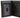 Jack Abrahams Goat Nappa Leather Bi-Fold Wallet with Flip ID Window Pocket Black